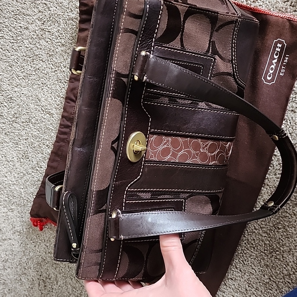 Coach Expandable Handbag